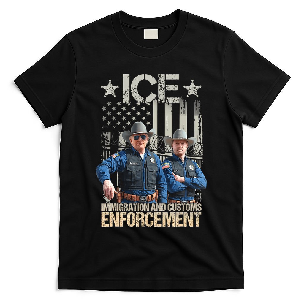 Trump Vance Ice Immigration And Customs Enforcement T-Shirt
