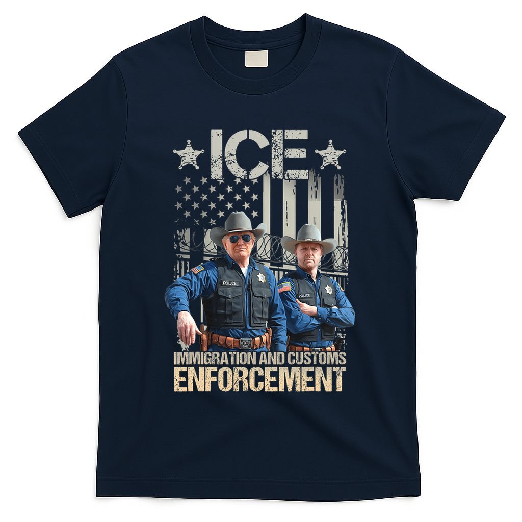 Trump Vance Ice Immigration And Customs Enforcement T-Shirt
