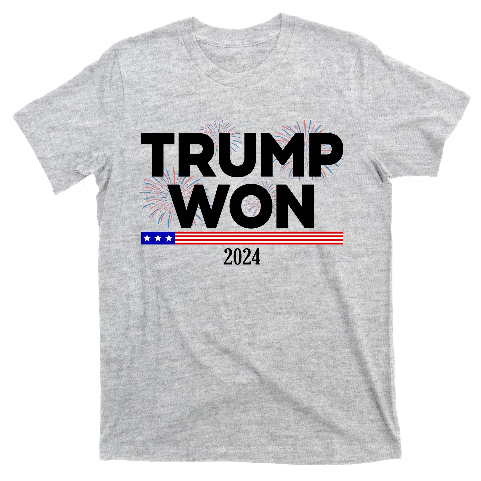 Trump Won 2024 Election 47th President T-Shirt
