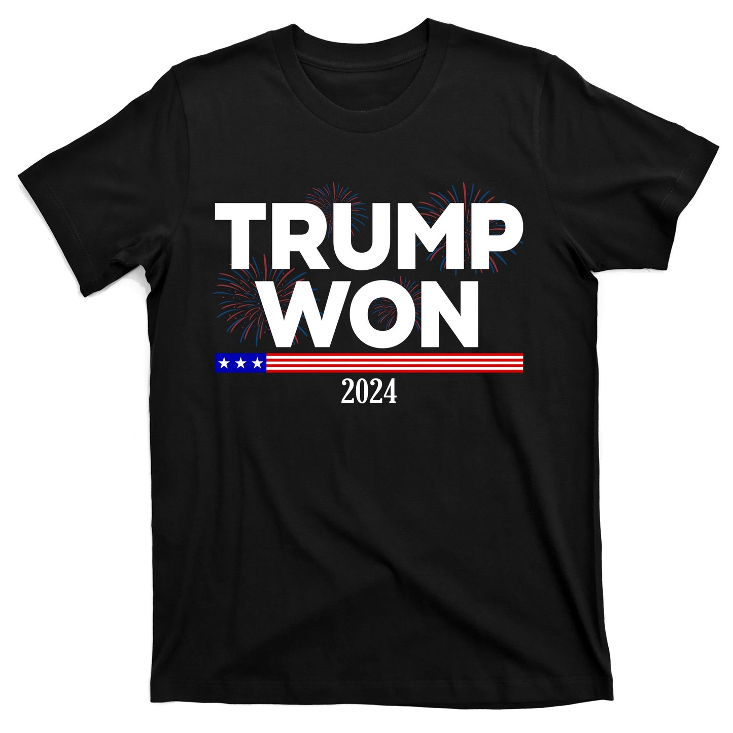 Trump Won 2024 Election 47th President T-Shirt