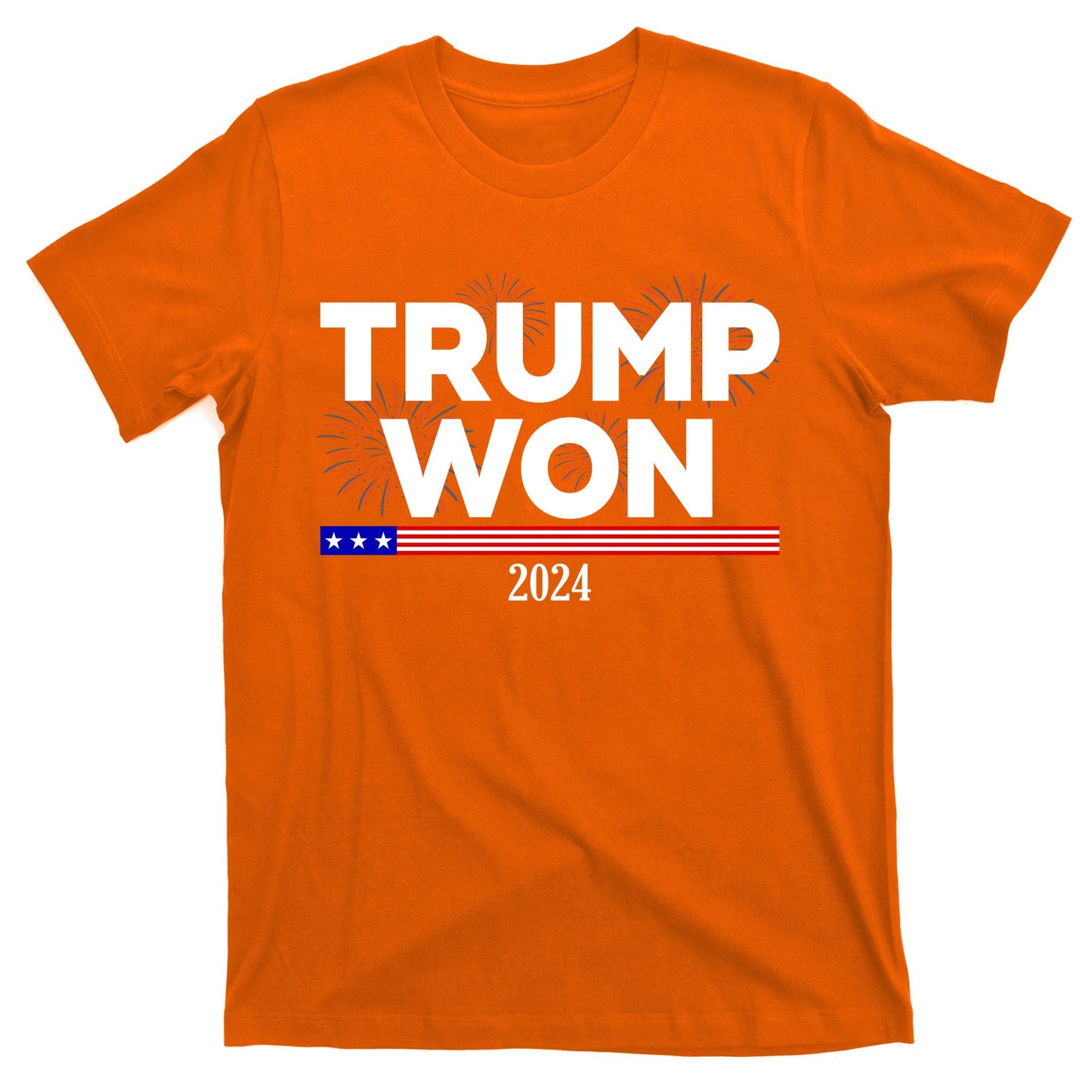 Trump Won 2024 Election 47th President T-Shirt