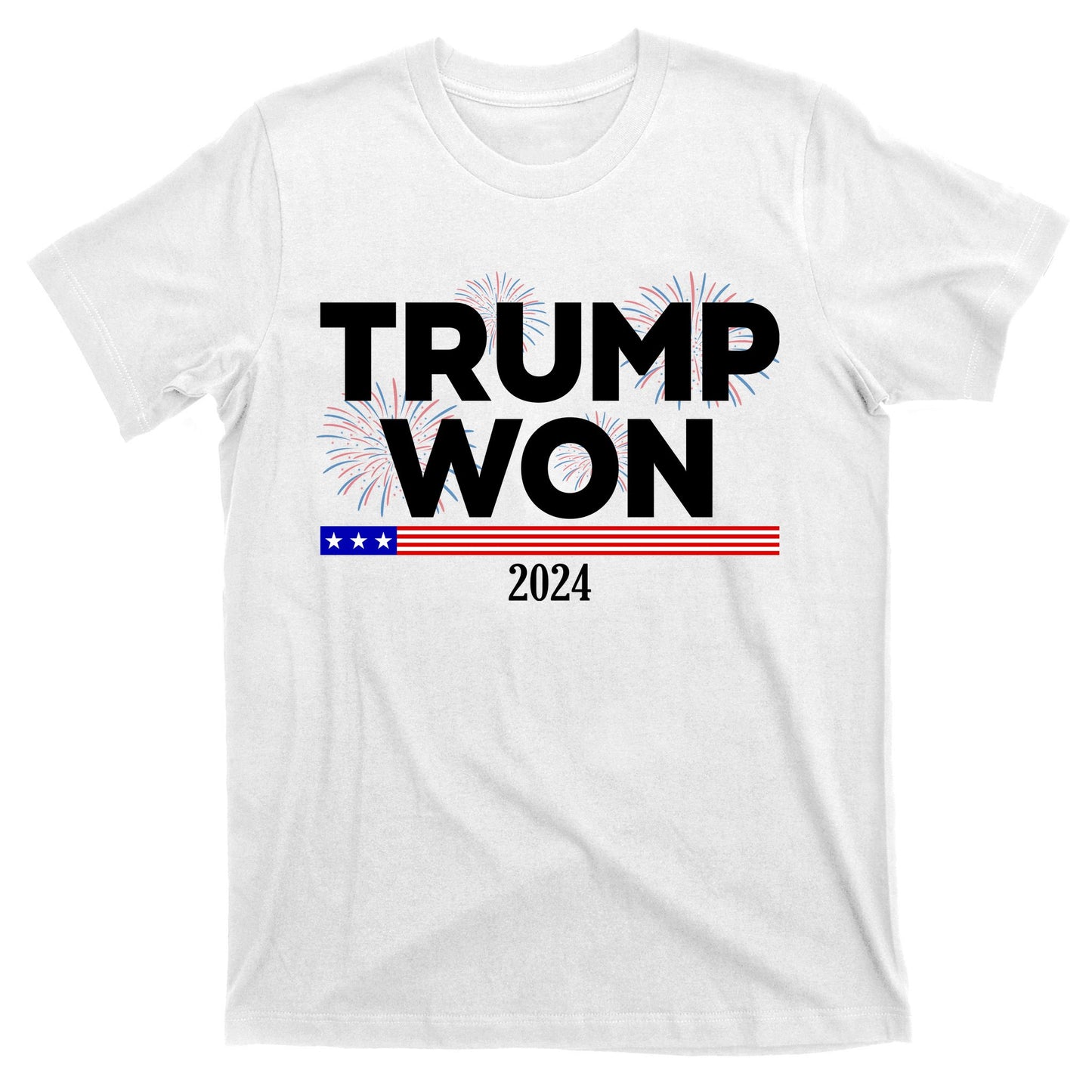 Trump Won 2024 Election 47th President T-Shirt