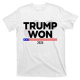 Trump Won 2024 Election 47th President T-Shirt