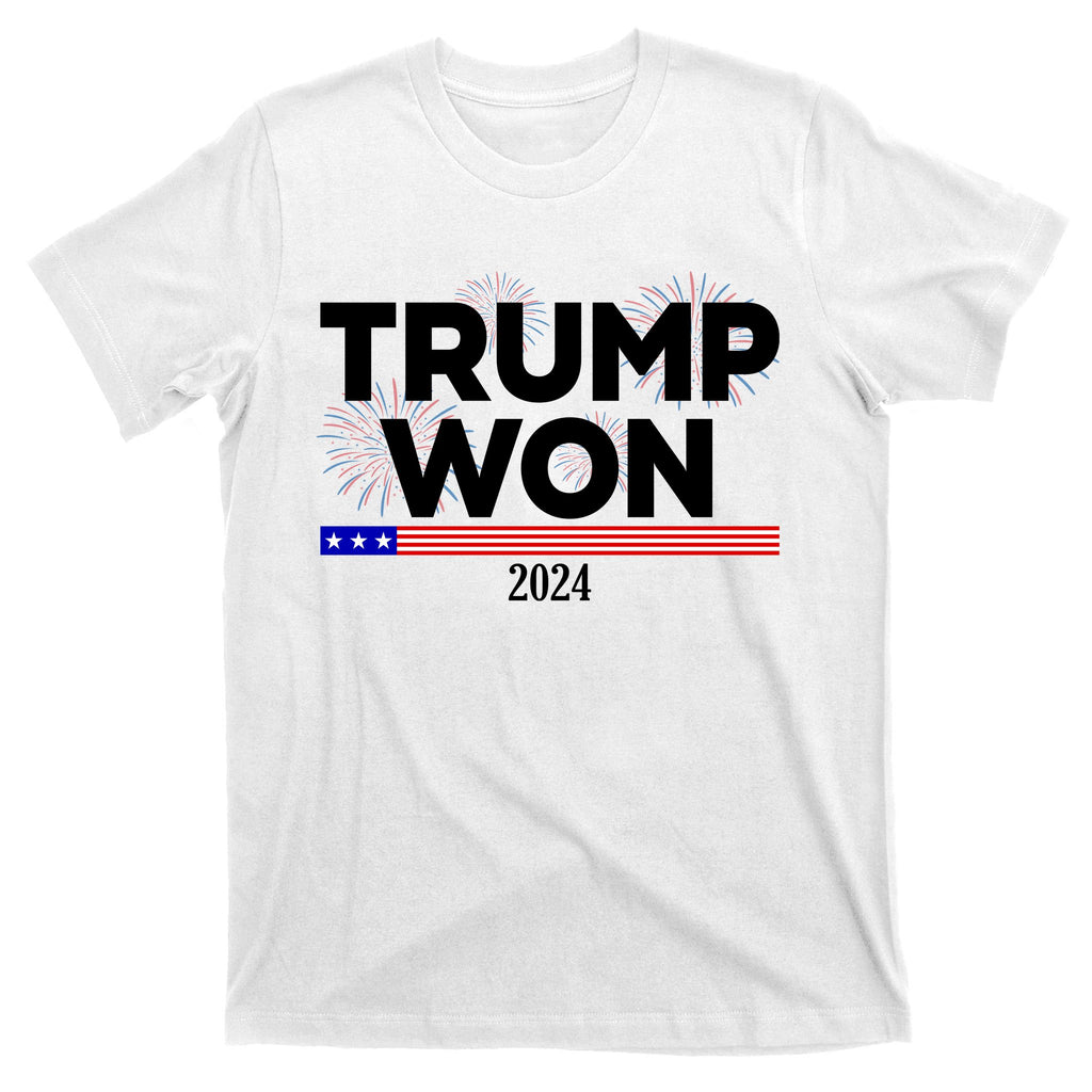 Trump Won 2024 Election 47th President T-Shirt