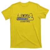 Twins loading cute twin mother  T-Shirt