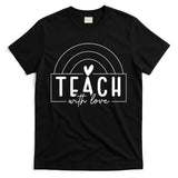 Teach With Love Heart T-Shirt