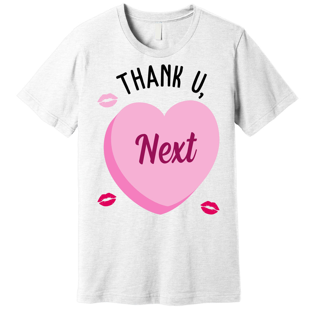 Thank You Next Anti Valentine Cute Candy Heart Premium T-Shirt