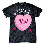 Thank You Next Anti Valentine Cute Candy Heart Tie-Dye T-Shirt