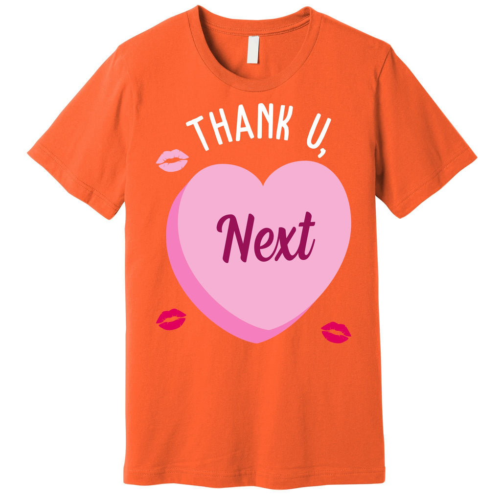 Thank You Next Anti Valentine Cute Candy Heart Premium T-Shirt