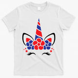 Unicorn 4th Of July T-Shirt