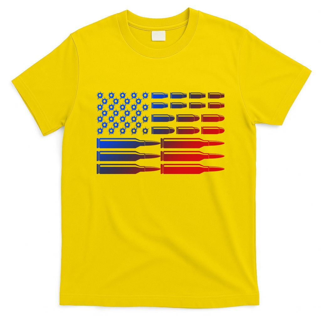 USA American Bullet Flag T-Shirt