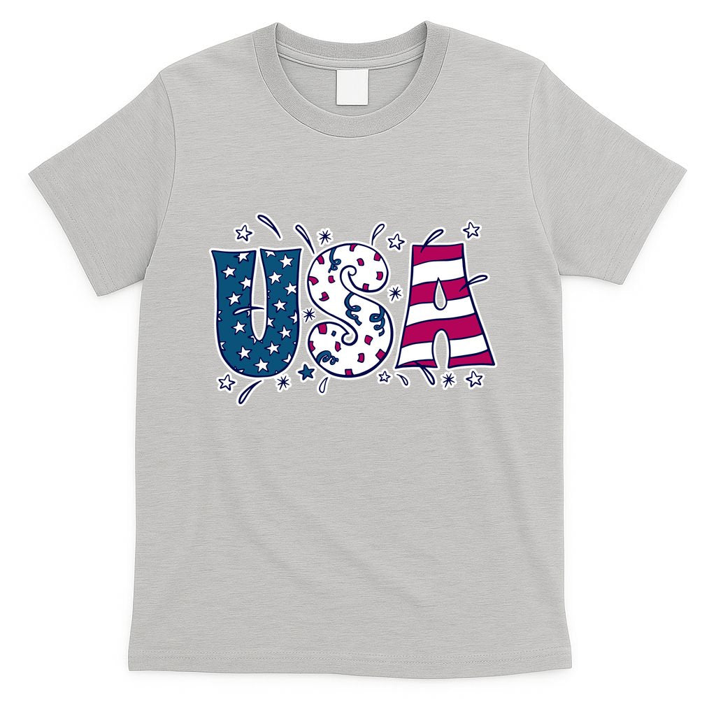 USA American Flag Celebration T-Shirt