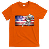 USA American Flag 4th Of July Fireworks Astronaut T-Shirt