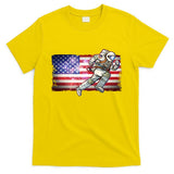USA American Flag 4th Of July Fireworks Astronaut T-Shirt