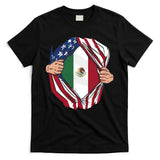 USA And Mexico Flag T-Shirt