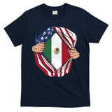 USA And Mexico Flag T-Shirt