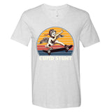 Unhinged Cringe Cupid Stunt V-Neck T-Shirt