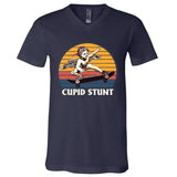 Unhinged Cringe Cupid Stunt V-Neck T-Shirt
