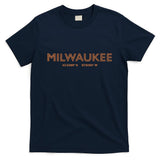 USA City Coordinates US Milwaukee T-Shirt