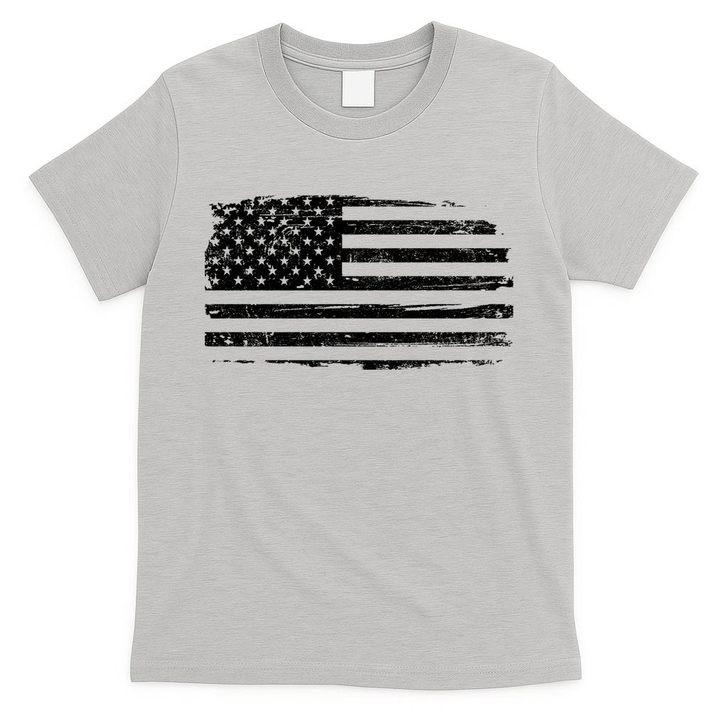 USA Distressed Flag Grunge Patriotic American Merica Pride T-Shirt
