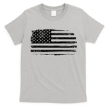 USA Distressed Flag Grunge Patriotic American Merica Pride T-Shirt