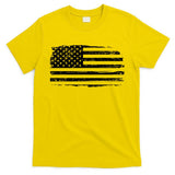 USA Distressed Flag Grunge Patriotic American Merica Pride T-Shirt