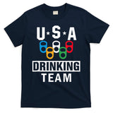 USA Drinking Team Beer Party Funny T-Shirt