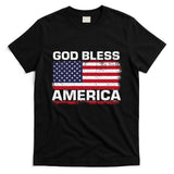 Usa Flag 4th Of July Patriotic God Bless America T-Shirt