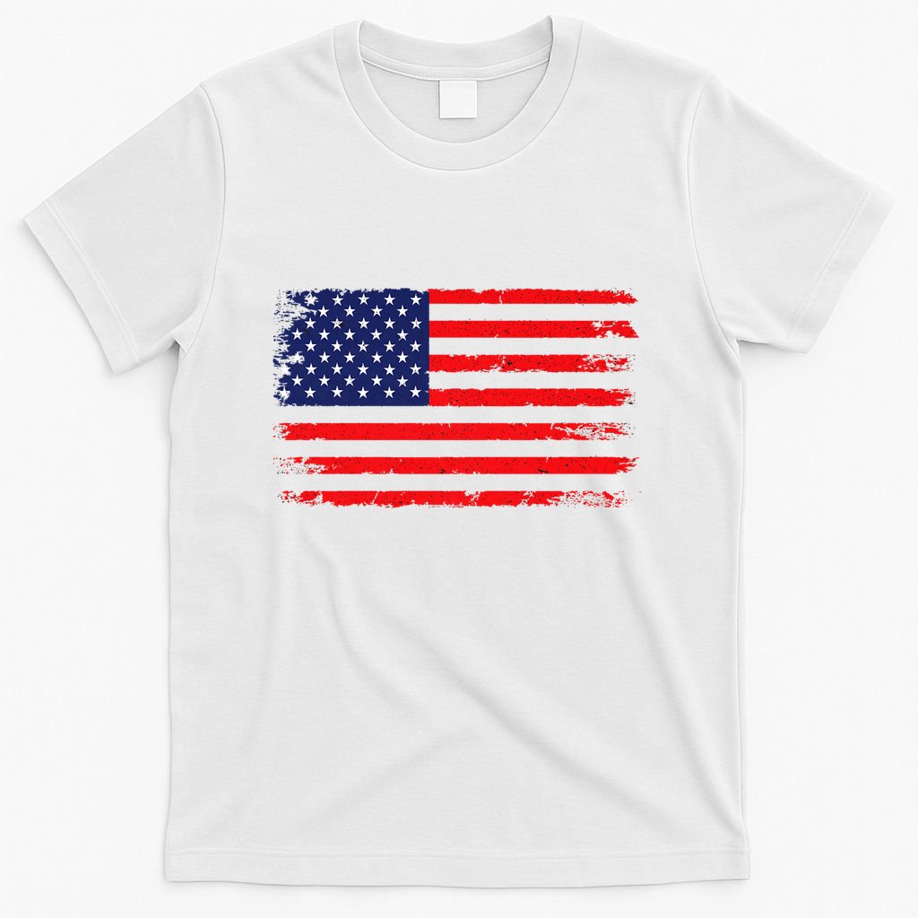 Usa Flag 4th Of July American Flag United States Of America T-Shirt