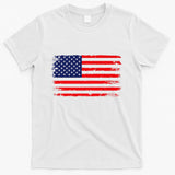 Usa Flag 4th Of July American Flag United States Of America T-Shirt