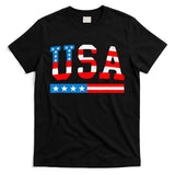 USA Flag American Funny 4th Of July Merica T-Shirt