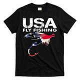 USA Fly Fishing Sport Fishing Fan T-Shirt