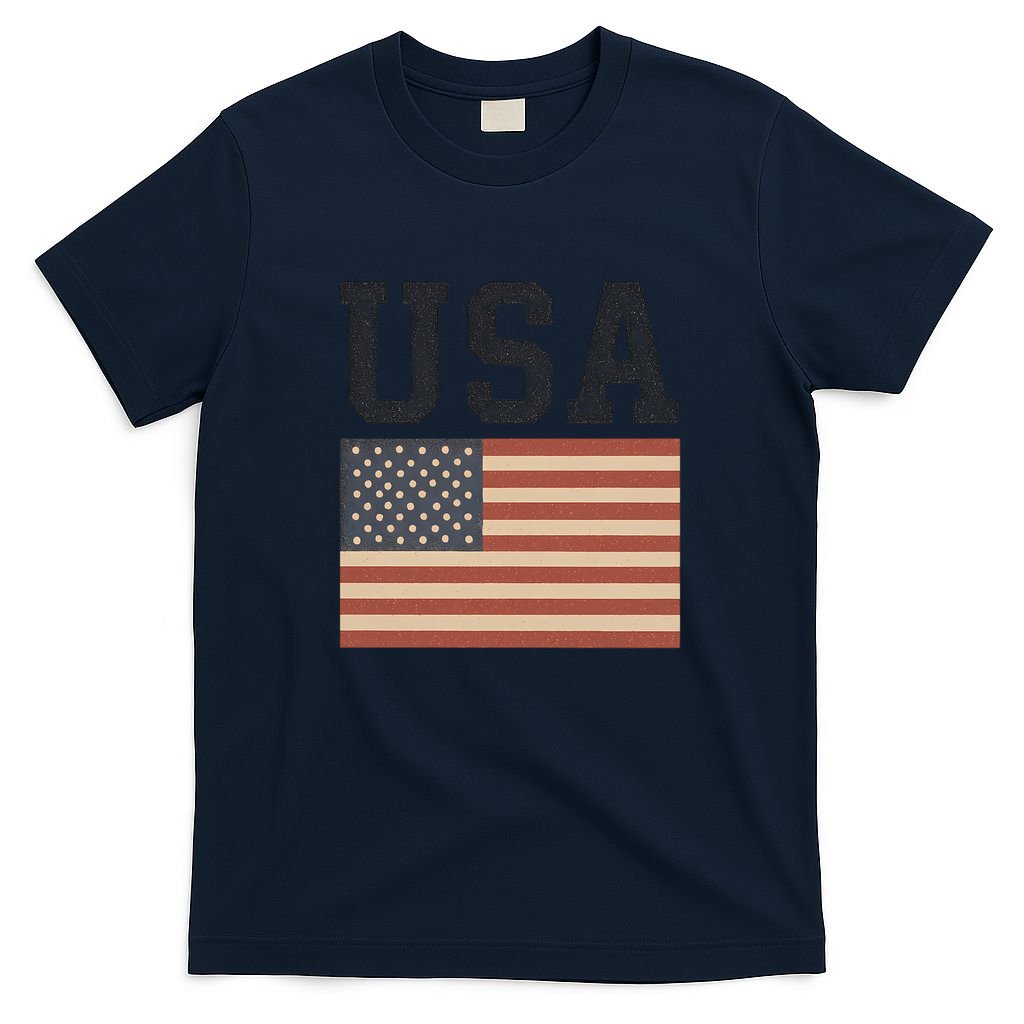 USA Flag Graphic T-Shirt