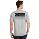 USA Flag Patriotic Front & Back United States Of America Pride T-Shirt