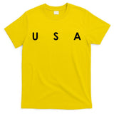 USA Flag Patriotic Front & Back United States Of America Pride T-Shirt