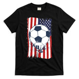USA Flag Soccer Lover T-Shirt