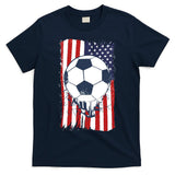 USA Flag Soccer Lover T-Shirt