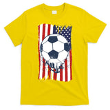 USA Flag Soccer Lover T-Shirt