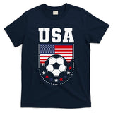 Usa Flag Soccer Fan T-Shirt
