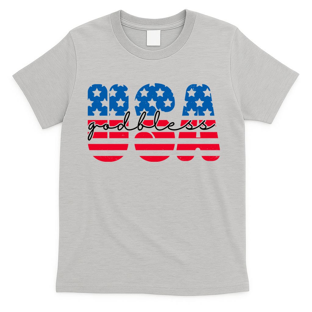 USA God Bless Patriot Celebration T-Shirt