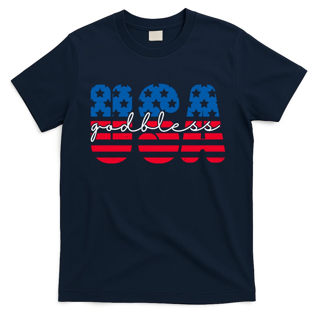 USA God Bless Patriot Celebration T-Shirt