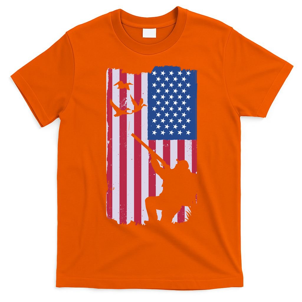 USA Hunting Flag T-Shirt