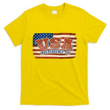 USA Independence Day Vintage Flag T-Shirt