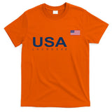 Usa Lacrosse Flag Gift T-Shirt