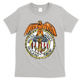 USA Marine Badge Doodle T-Shirt
