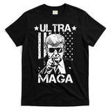Ultra Maga Donald Trump USA Flag T-Shirt