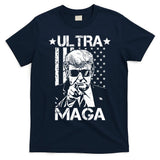 Ultra Maga Donald Trump USA Flag T-Shirt