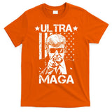 Ultra Maga Donald Trump USA Flag T-Shirt