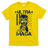 Ultra Maga Donald Trump USA Flag T-Shirt