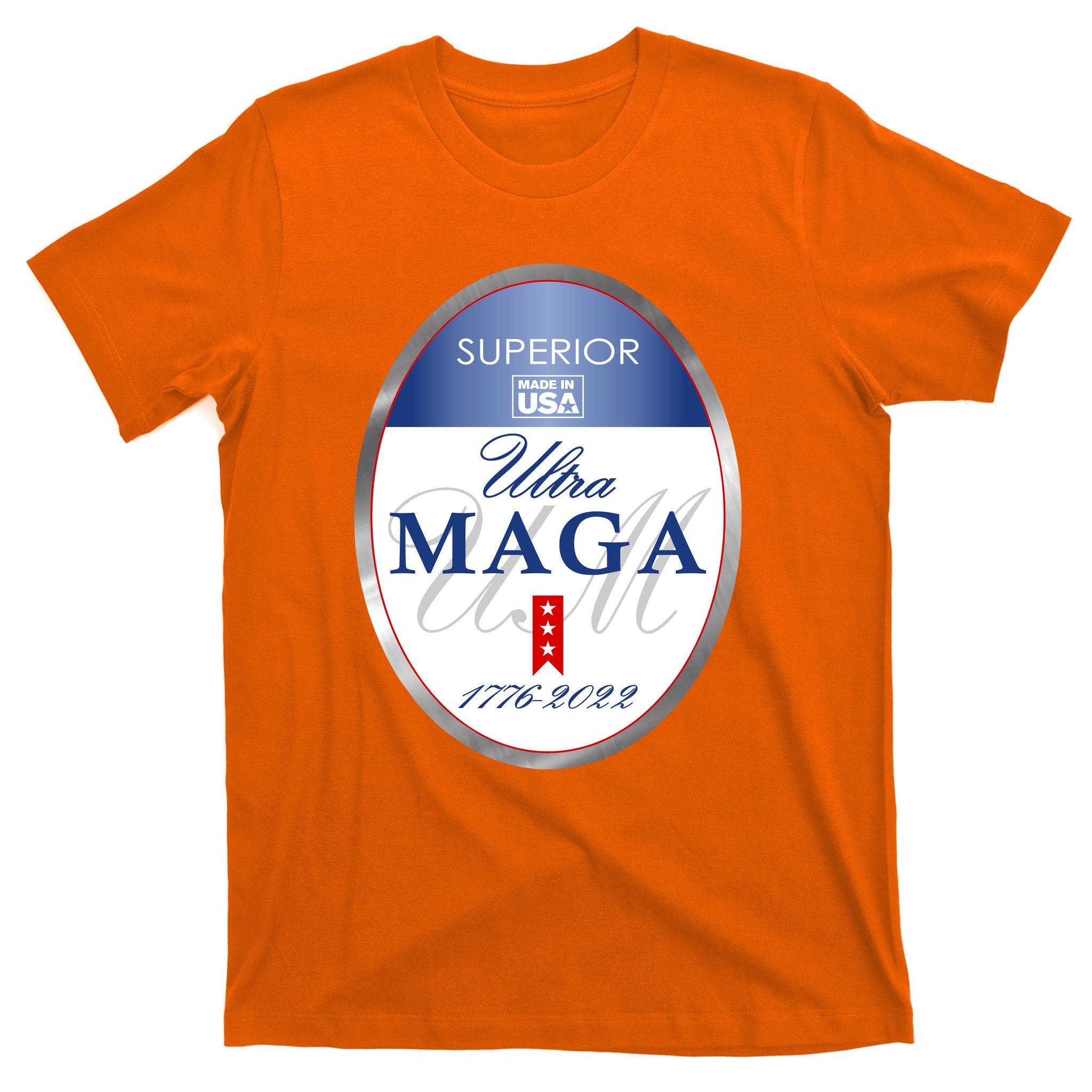 Ultra MAGA Superior 1776 2022 Parody Trump 2024 Anti Biden T-Shirt
